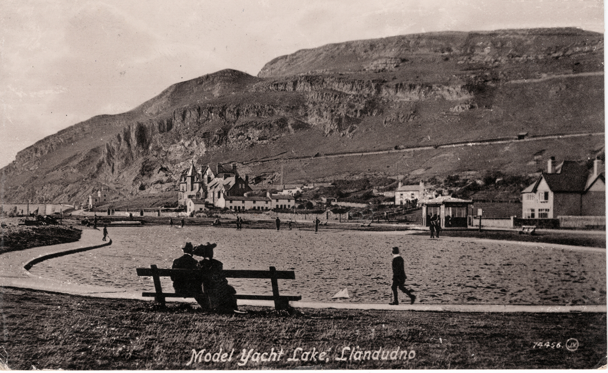 Model Yacht Lake 1913